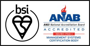 ANAB ANSI national Accreditation board, accredited, ISO/IEC 1702i-i management systems certification body